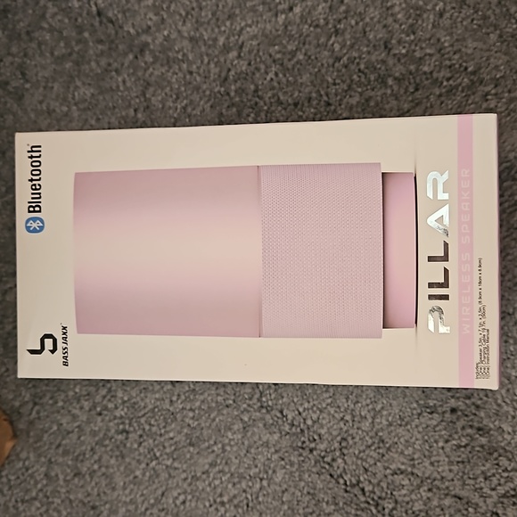 BASS JAXX Pillar Wireless Speaker - Purple - Picture 1 of 5